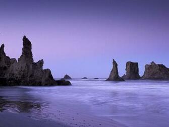 Purple Beach Computer Wallpaper Desktop Background Id