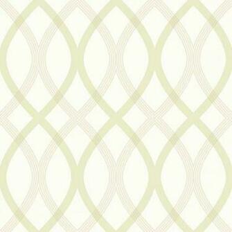 Contour Green Geometric Lattice Wallpaper Bolt Contemporary