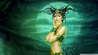 Girl Fantasy Wallpaper Pixel Art Magic4walls