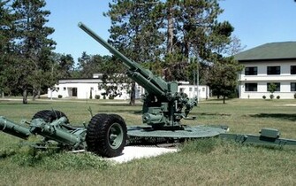 Us Ww Mm Anti Aircraft Gun High Resolution HD Wallpaper Of Army