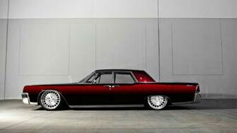 Lincoln Continental Classic Car Lowriders Lowrider Custom Wallpaper