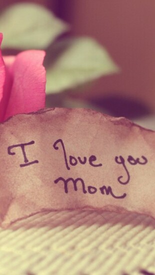 Love You Mom iPhone 5s Wallpaper iPad