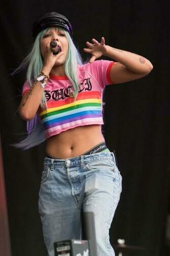 Halsey Performs At Glastonbury Festival