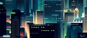 Romain Trystram Skylines Wallpaper