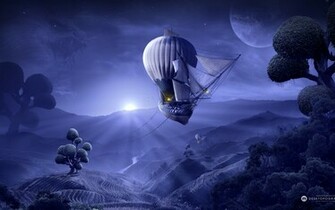 Moonlight Cruise Wallpaper HD
