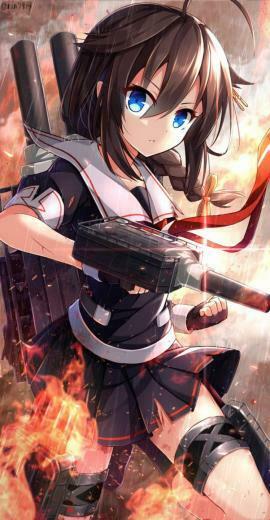 Kantai Collection Shigure Kancolle Wallpaper HD Desktop And