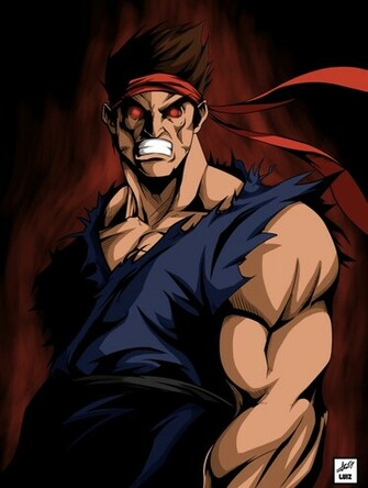 Evil Ryu By Zavalaluiz51