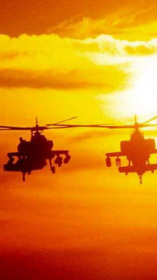 Helicopter Military iPhone Wallpaper Background