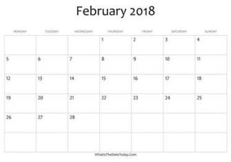 Desktop Wallpaper Calendar February