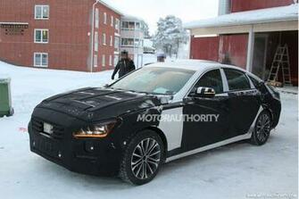 Hyundai Genesis Spy Video Motor Authority Auto