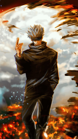 Jujitsu Kaisen iPhone Wallpaper
