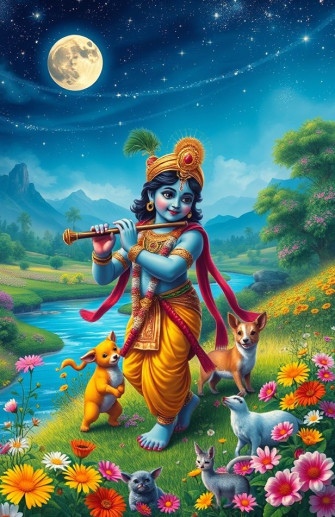 Beautiful Krishna Wallpaper