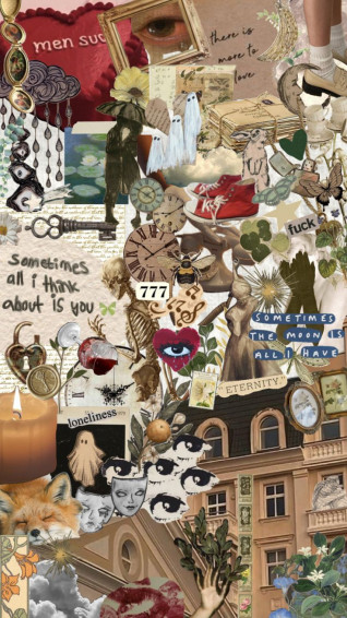 Art Beauty Vintage Vibes Wallpaper Aesthetic Scrapbook