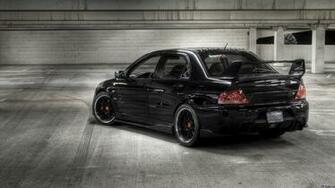 Mitsubishi Lancer Evo Tuning Car HD Wallpaper