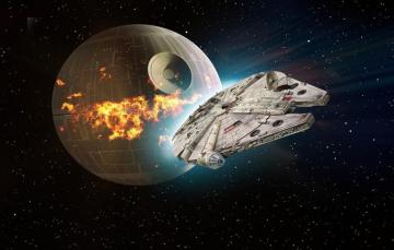 Wallpaper Space Fire Star Wars Galactic Empire Millenium