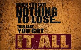 Nothing To Lose Wallpaper Stock Photos