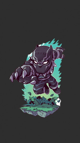 Black Panther Superhero Marvel Comics HD Wallpaper
