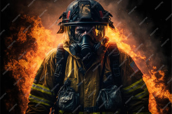 Cool Firefighter Wallpaper HD