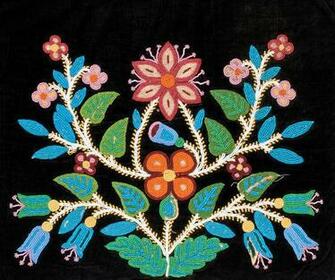 Native American Floral Beadwork Show At The Autry Traces History