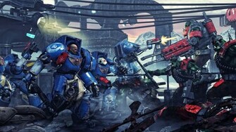 Warhammer 40k Wallpaper Ultramarine Orks