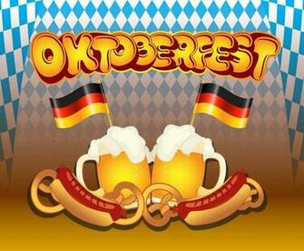 Oktoberfest Background Template Vector Art Graphics