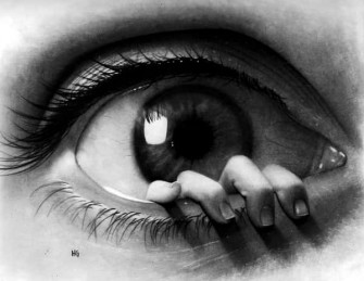 Intricate Black And White Drawing Wallpaper