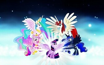 My Little Pony Princess Wallpaper By Rainbowicescream