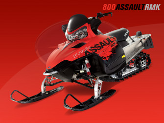 Polaris Rmk Assault Snowmobile Winter Sled Snow Fs