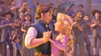 Flynn Rider And Rapunzel Wallpaper