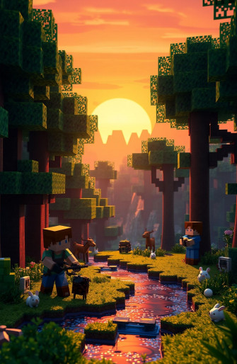 Minecraft Gif Wallpaper