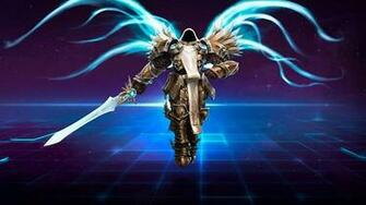 Pin Image Diablo Wallpaper Tyrael Angel Widescreen