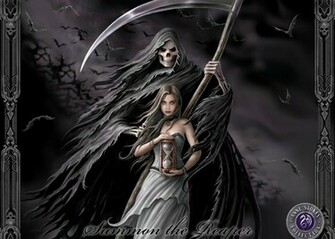 Grim Reaper Computer Wallpaper Desktop Background Id