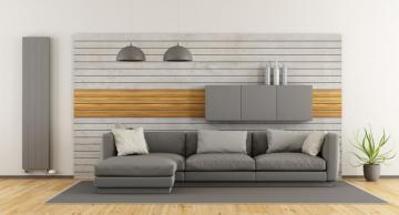 Living Room Sofa Chandelier With Background Wall Building