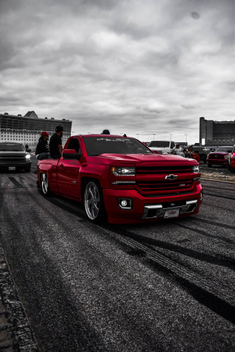 Dropped Trucks Wallpaper