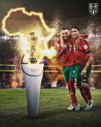 B R Football On Morocco Are The First African Team To