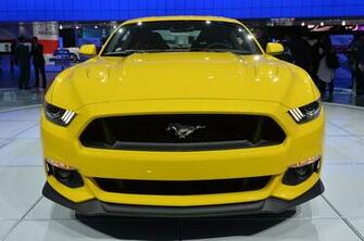 Ford Mustang Gt Triple Yellow Color Photos Wallpics1