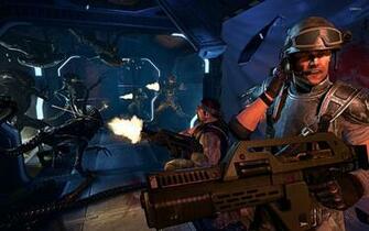 Aliens Colonial Marines Wallpaper Game