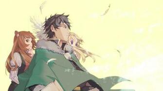 Wallpaper Of Anime Filo Naofumi Iwatani Raphtalia Background
