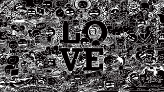 Cute Black And White Wallpaper For Pc
