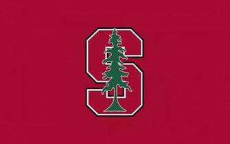 Stanford University Tree Logo Red Wallpaper