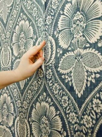 Install A Fabric Feature Wall Interior Design Styles And