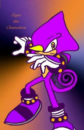 Espio The Chameleon Wallpaper By