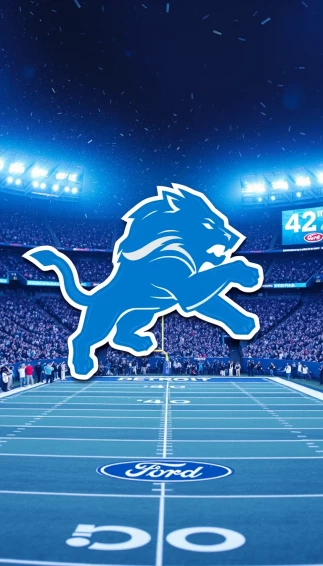 Detroit Lions Phone Wallpaper