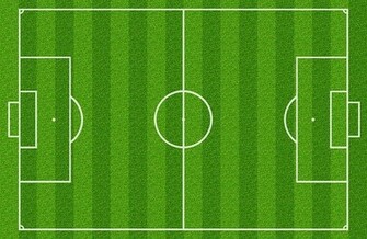 Football Field Wall Mural Sports Wallpaper Ink