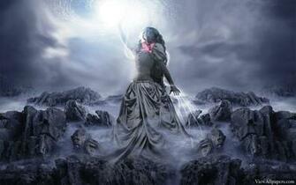 Mystical Fantasy Girl High Resolution Wallpaper