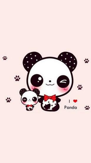 Cute Panda Wallpaper For iPhone iPhonewallpaper