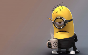 Despicable Me Angry Minion 4k HD Wallpaper Image