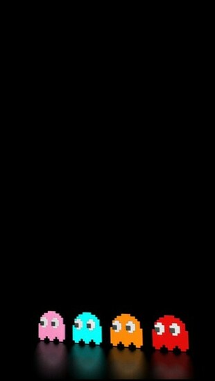 Pac Man iPhone Wallpaper Background And