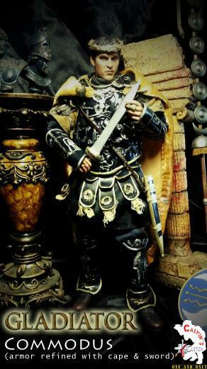 Calvin S Custom One Sixth Commodus Refined Version Gladiator
