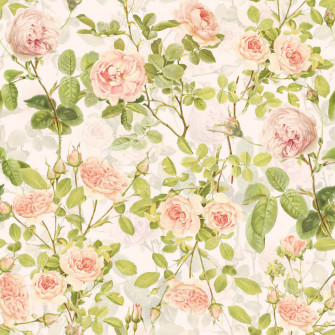 Classic Timeless Vintage Peach Wallpaper